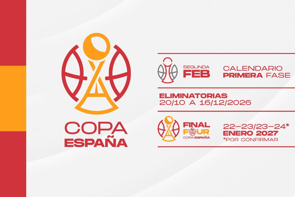 La Copa España FEB 2026/2027 sortea su calendario de competición para la Fase de Grupos